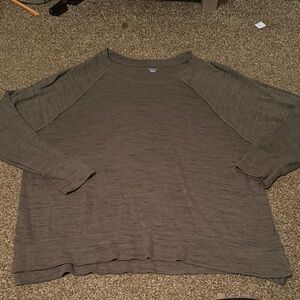aerie Olive Green Crewneck